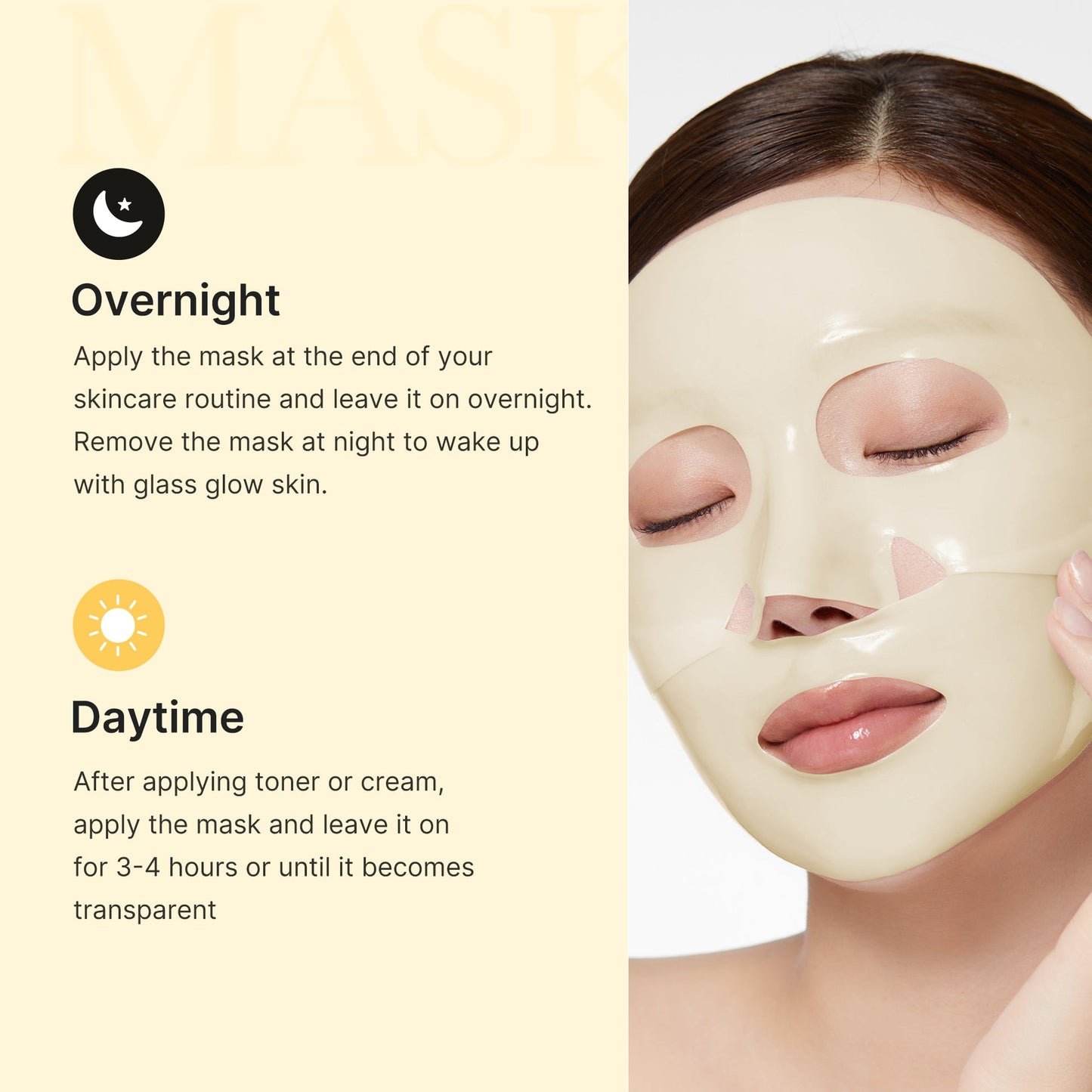 Silqué GlowGold Jelly Mask