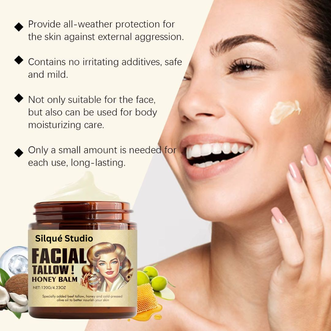 Facial Tallow Honey Balm