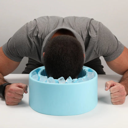 The Biohack Basin - Facial Cold Plunge Bowl with Ice Chamber