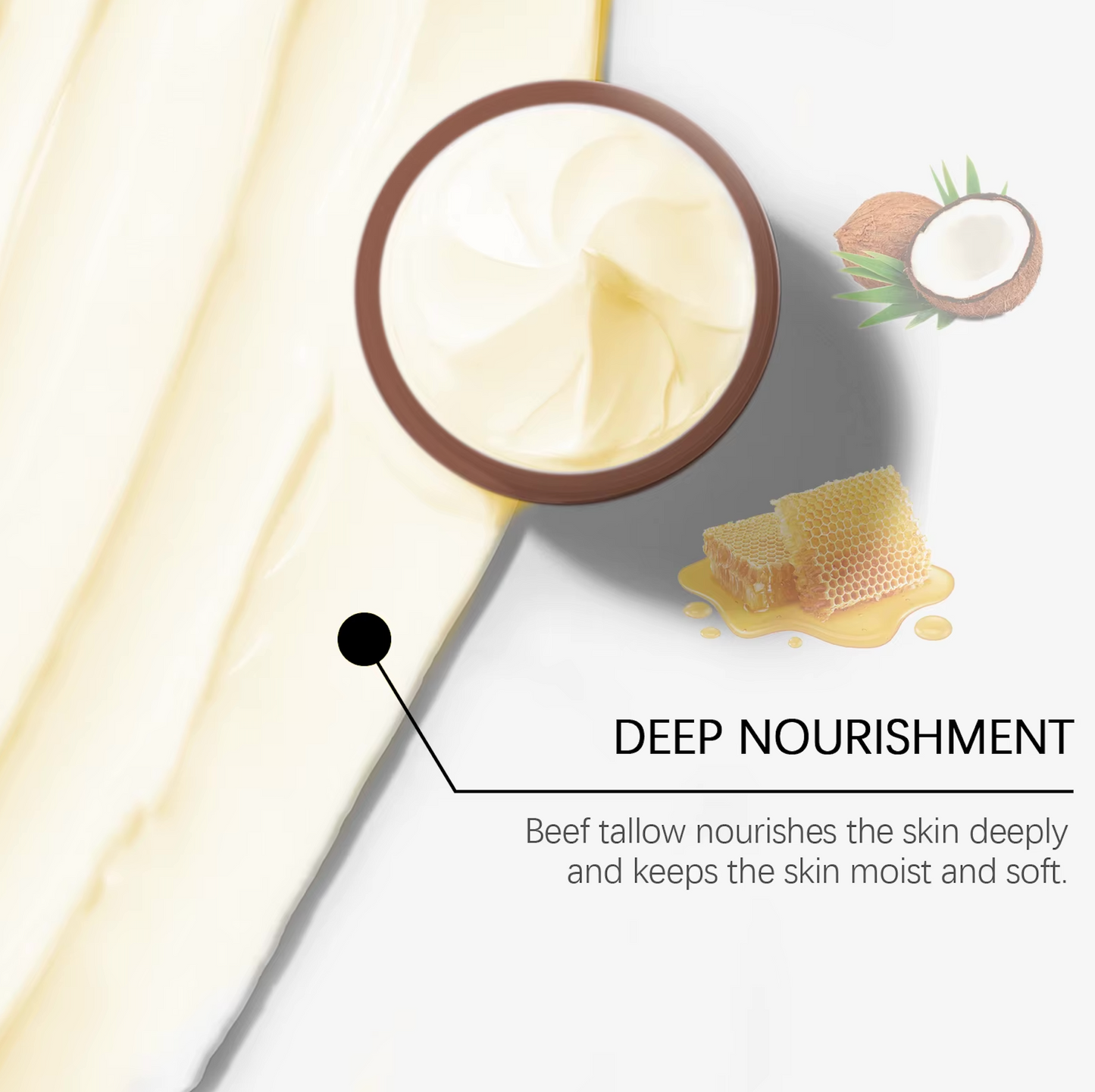 Facial Tallow Honey Balm